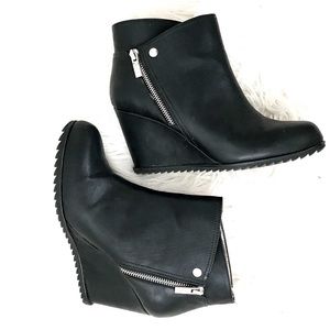 Wedge booties